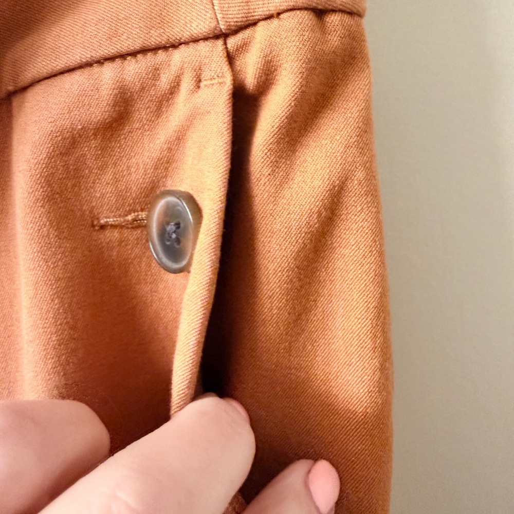 Loft Tan Skinny Ankle Sailor Trousers Size 8 - Picture 10 of 13